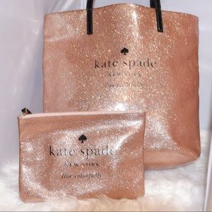 🔺50% Off🔺 Kate Spade Tote and Cosmetic Bag